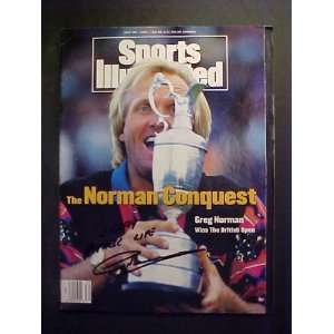 Greg Norman Autographed July 26, 1993 Sports Illustrated Magazine