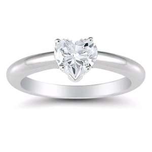  1 Carat Heart Shaped CZ Ring [Jewelry] Jewelry