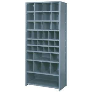  Pre Engineered Steel 38 Compartment Bin Shelving Starter with Heavy 