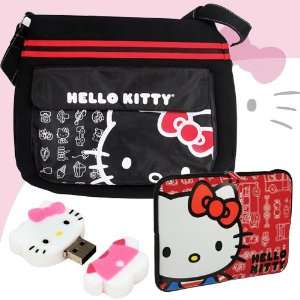   Hello Kitty 2 GB USB Flash Drive (Pink/White) #46009 DavisMAX Bundle