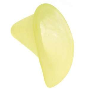  Lucite Classic Calla Lily Flower Beads Matte Jonquil 
