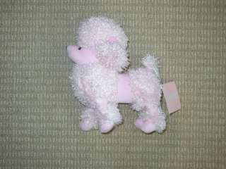 New Pink Poodle Dog Baby Girl Plush Lovey Gymboree Toy  
