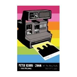  PETER BJORN AND JOHN   Limited Edition Concert Poster   by Cole 