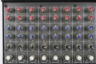 Mackie MS 1202 12 Channel Mic/Line Audio Mixer Mixing Board  