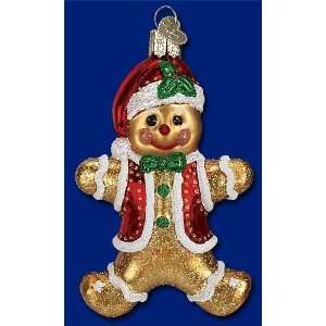  Old World Christmas Gingerbread boy ornament glass 4 