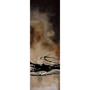 Laurie Maitland 12W by 36H  Tobacco & Chocolate I CANVAS Edge #1 