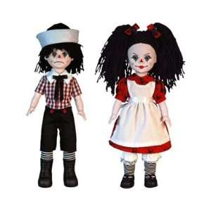Mezco   Living Dead Dolls Rotten Sam & Sandy assortiment poupées 25 