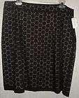 NWT WOMENS / JUNIORS maurices Studio Y LINED BROWN SKIRT SIZE XL