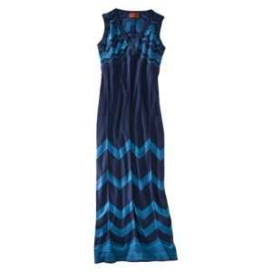  Missoni for Target Maxi Long Blue Sweater Dress Size 