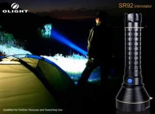 Olight SR92 1700 Lumens Flashlight   Worldwide Shipping  