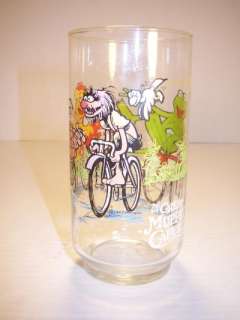 The Great Muppet Caper Collectible Glass McDonalds 1981  