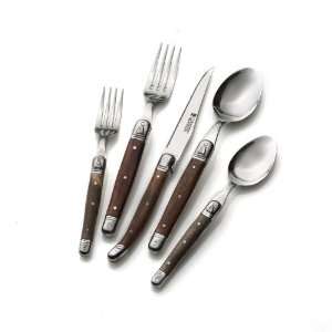 Sabatier Laguiole Rosewood 20 pc Flatware Set  Kitchen 