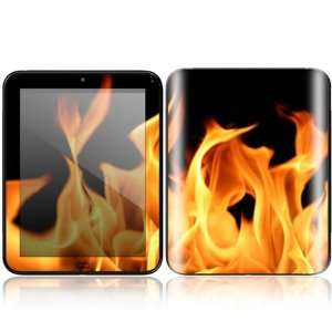 HP TouchPad Decal Skin Sticker   Flame