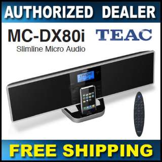 TEAC MC DX80I Micro Stereo System with iPod Dock  
