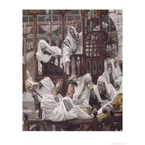 Man with the Unclean Spirit Giclee Poster Print by James Tissot, 9x12