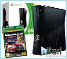 Xbox 360 4GB Console Black + Midnight Club LA Game NEW Complete FREE 