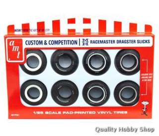   Custom & Competition Racemaster Dragster Slicks/Tires kit#PPOO1  