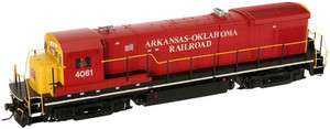 ATLAS 8080 HO B23 7 AOK 4059 Arkansas Oklahoma Loco  