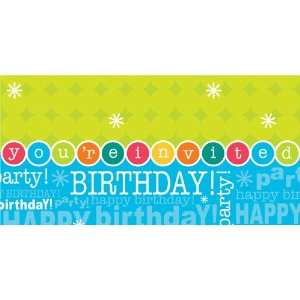  Party Time Birthday Party Invitations Health & Personal 