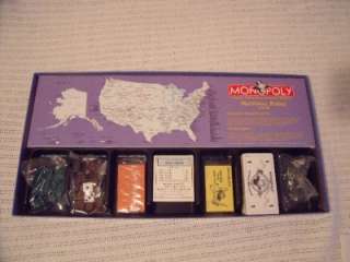 2001 MONOPOLY NATIONAL PARKS EDITION SEALED & NEVER PLAYED 