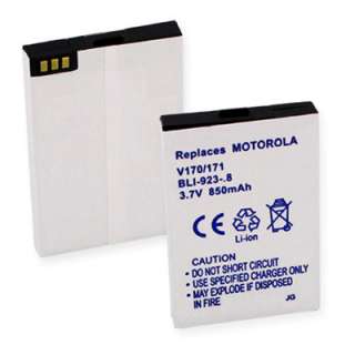 Batteriesinaflash Cell Phone Battery Fits Motorola C139 V170 Replaces 