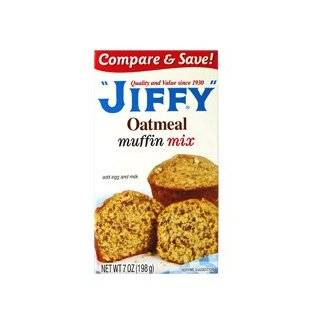 Jiffy Oatmeal Muffin Mix 7 oz 24CT by Jiffy