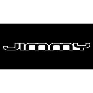  GMC Jimmy Outline Windshield Vinyl Banner Decal 36 x 3 