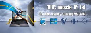 MSI X Slim X460 218US Core i7 2670QM/6GB/750GB/Win 7 Pro/Intel WiDi 14 