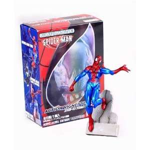    Man Vignette Spider Man On The Wall Action Figure Toys & Games
