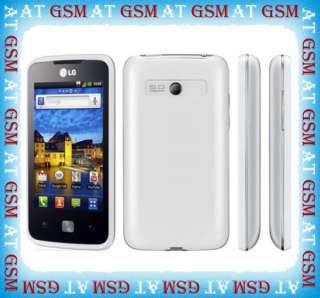 LG Optimus Hub E510 5MP Android UNLOCKED Phone+2GB Black  