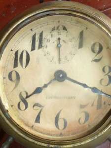 Antique New Haven Alarm Clock Intermittent 1838 Patented  