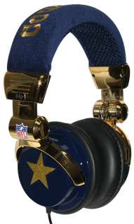 iHip NFL Limited Edition DJ Headphones   Dallas Cowboys 187016714739 