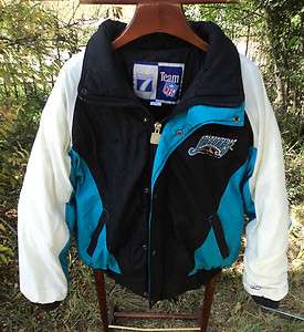 Jacksonville Jaguars NFL Puffy Coat Parka Jacket Logo7 size XL EUC 