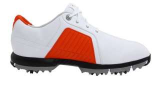 Closeout Nike Zoom Trophy Golf Shoes White/Silver/Orange M 11  
