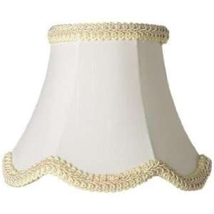   Cream Chandelier Lamp Shade 3x5.5x4.5 (Clip On)