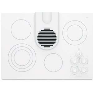    KitchenAid KECD806RWW 30 Electric Cooktop   White Appliances