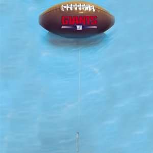  7 Football Floating Thermometer  New York Giants Sports 