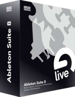 Ableton Live 8.2 Suite Upgrade from Live 7 (Suite 8 Upgrade from Live 