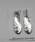 VINTAGE SILVERWARE SILVER JEWELRY EARRING