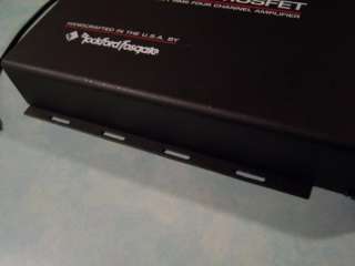 ROCKFORD FOSGATE POWER 300 4 CHANNEL ~ OLD SCHOOL SQ AMPLIFIER ~ VERY 