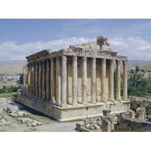  Temple of Bacchus, Baalbek, Lebanon, Middle East 