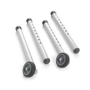   Wheel Attachment Accessories Tall rear leg extensions with glide tips