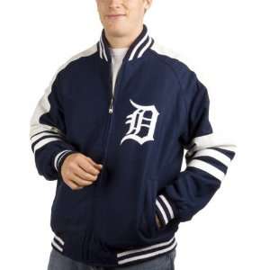   Tigers Wool and Leather  Reversible  Varsity Jacket