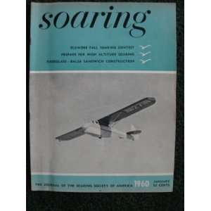    Soaring Magazine   January 1960   Vol 24 No 1 Lloyd Licher Books