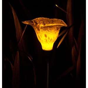  Allsop 29871 Firefly Garden Solar Stake Coral Lily, Kraft 