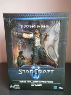 ORIGINAL DC STARCRAFT 2 TERRAN OUTLAW JIM RAYNOR 7.5 INCHES ACTION 