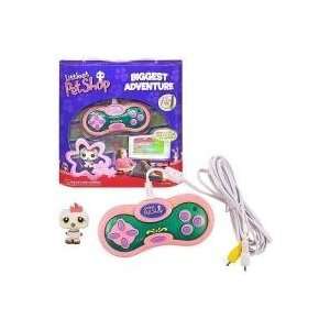  Littlest Pet Shop Biggest Adventure TV Plug In Game Toys & Games