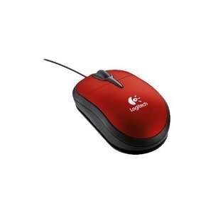  Logitech 931262 1403 Red Notebook Optical Mouse 