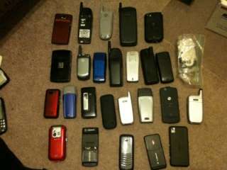   25 cell phones Blackberry Nokia Motorola Samsung HTC Sony Palm  