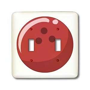 Florene Games   Red Bowling Ball   Light Switch Covers   double toggle 